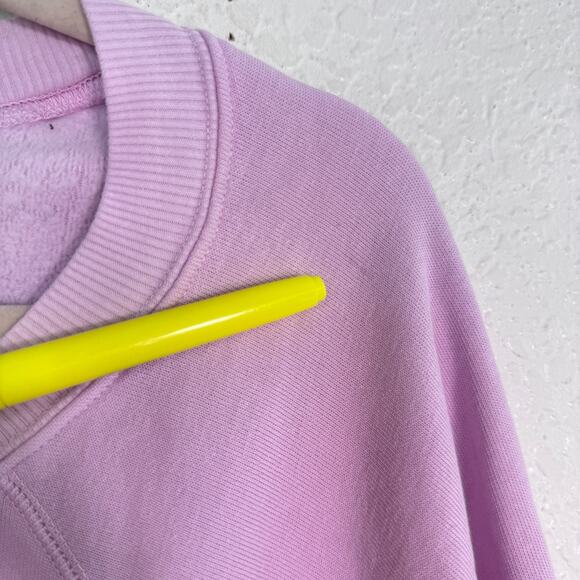 Wildfox Sommer Sweatshirt Womens Large Earthy Crewneck Oversize Pastel Cozy Soft - Picture 4 of 11